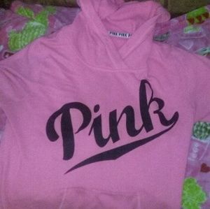 PINK pull-over  jacket